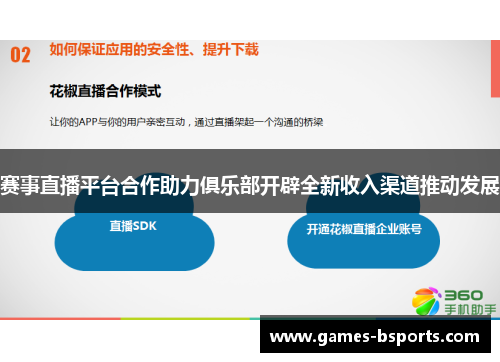 赛事直播平台合作助力俱乐部开辟全新收入渠道推动发展 赛事直播平台合作助力俱乐部开辟全新收入渠道推动发展